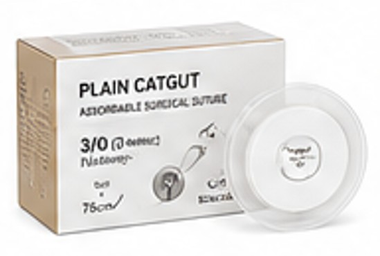 Fil de suture Plain Catgut 3/0