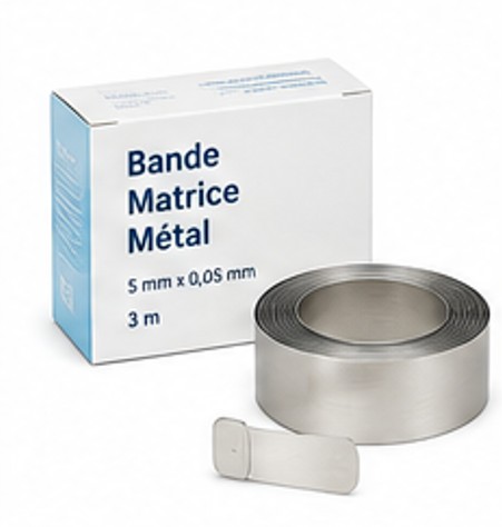 Bande matrice métal